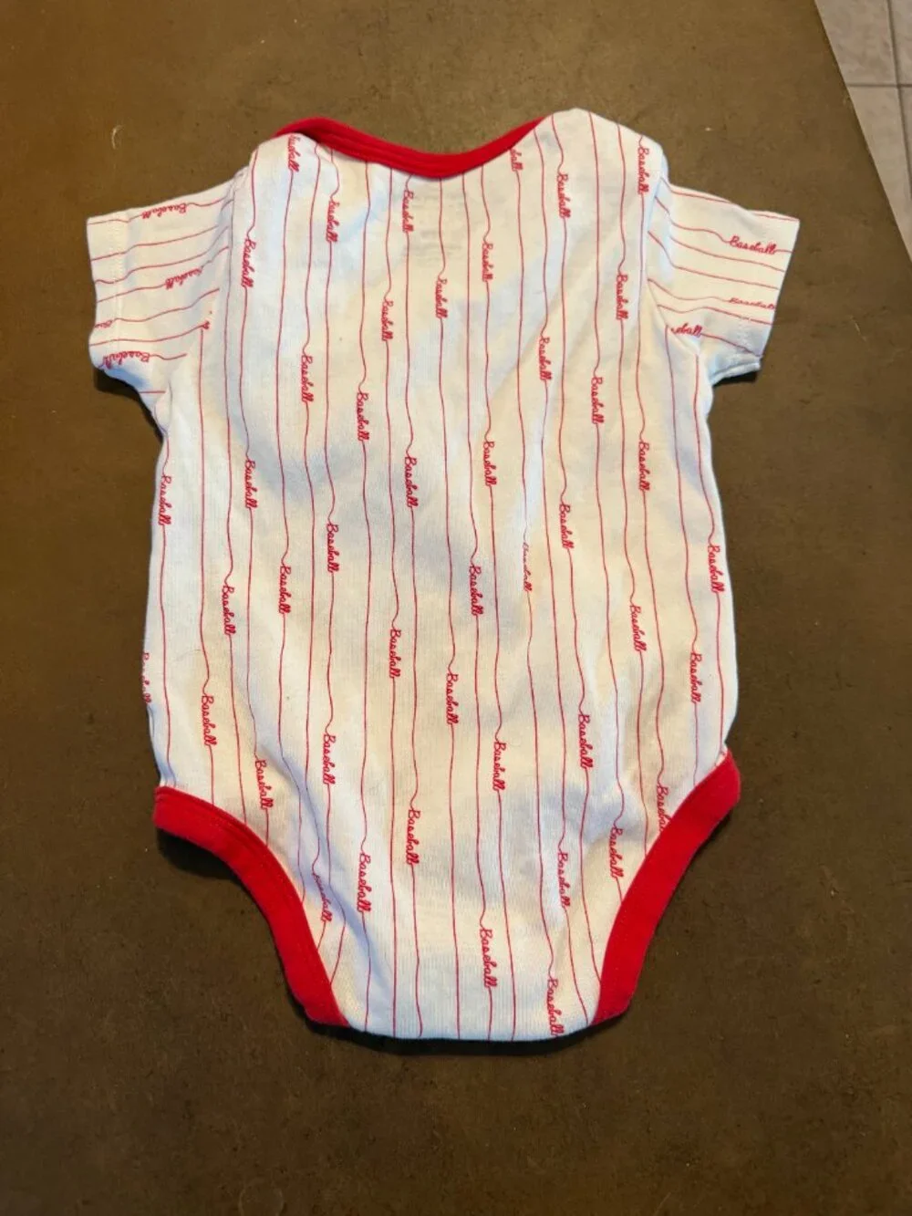 2 Infant MLB Los Angeles Angels Bodysuits Size 12mo